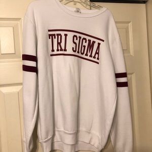 Tri Sigma crewneck sweatshirt